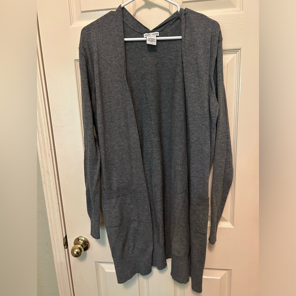 Sweet Romeo Gray Cardigan